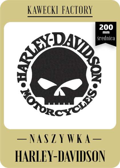 NASZYWKA HARLEY-DAVIDSON LOGO ⌀200 MM
