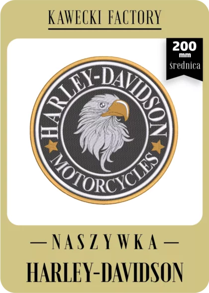 NASZYWKA HARLEY-DAVIDSON LOGO ⌀200 MM