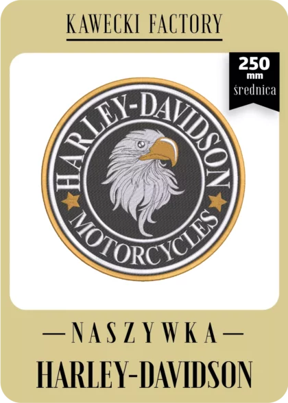 NASZYWKA HARLEY-DAVIDSON LOGO ⌀250 MM